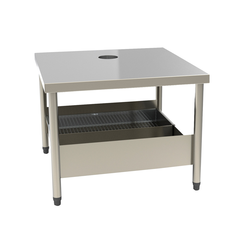 Bancada de Decantação de Detrito