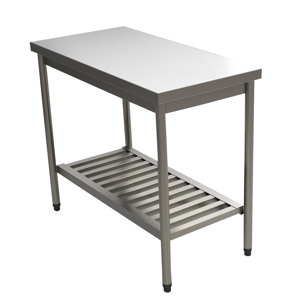 Bancada Lisa Com Prateleira